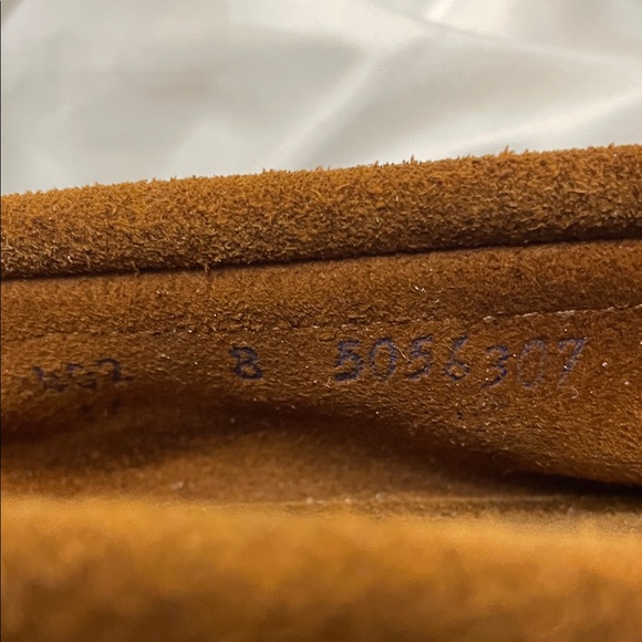 ❤️ Minnetonka Classic Brown Suede Leather Fringe Moccasins, Ladies Size 8 - Picture 7 of 9